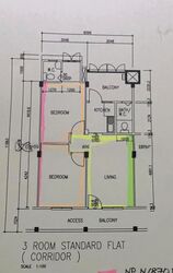 Blk 48 Macpherson Garden (Geylang), HDB 3 Rooms #630218731